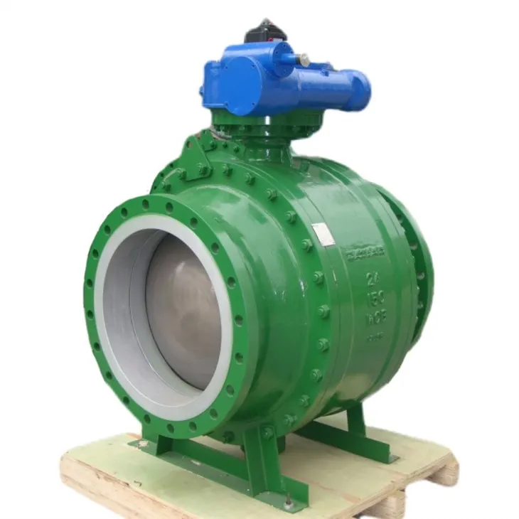 Cast Steel Trunnion Mounted Ball Valve