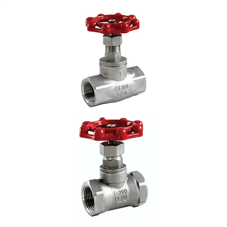 SS SCREWED GLOBE VALVE 4